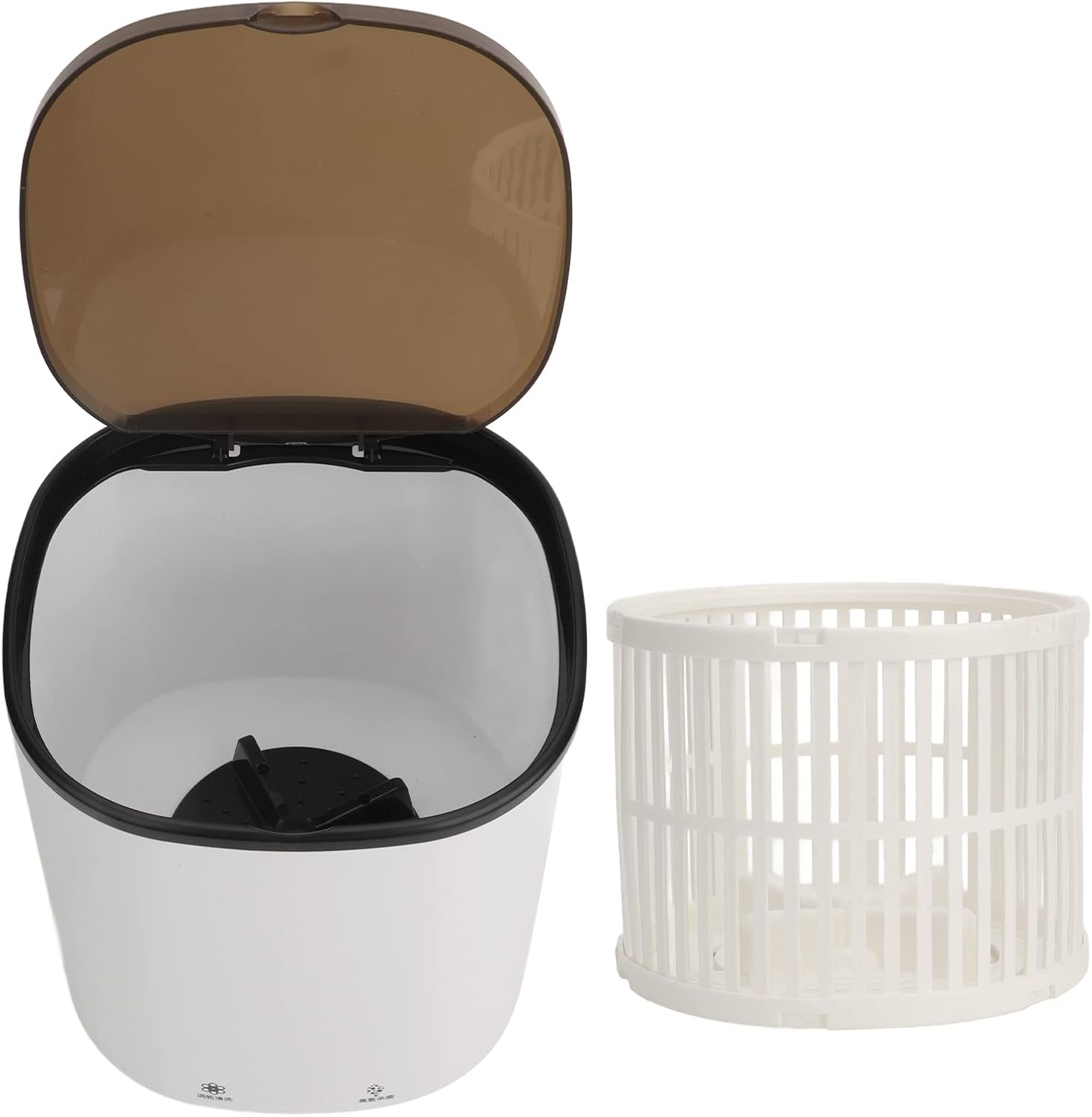 Pssopp Portable ABS 4.5L 2000mA 24W 12V Blue Light Household Portable Washer, Mini Washing Machine for T Shirts Underwear Socks, US Plug 100-240V, Efficient