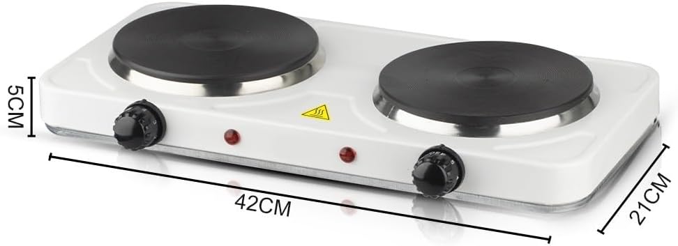 Dual-Head Electric Ceramic Cooker - Compact Household Appliance, Multi-Functional Small Electric Stove