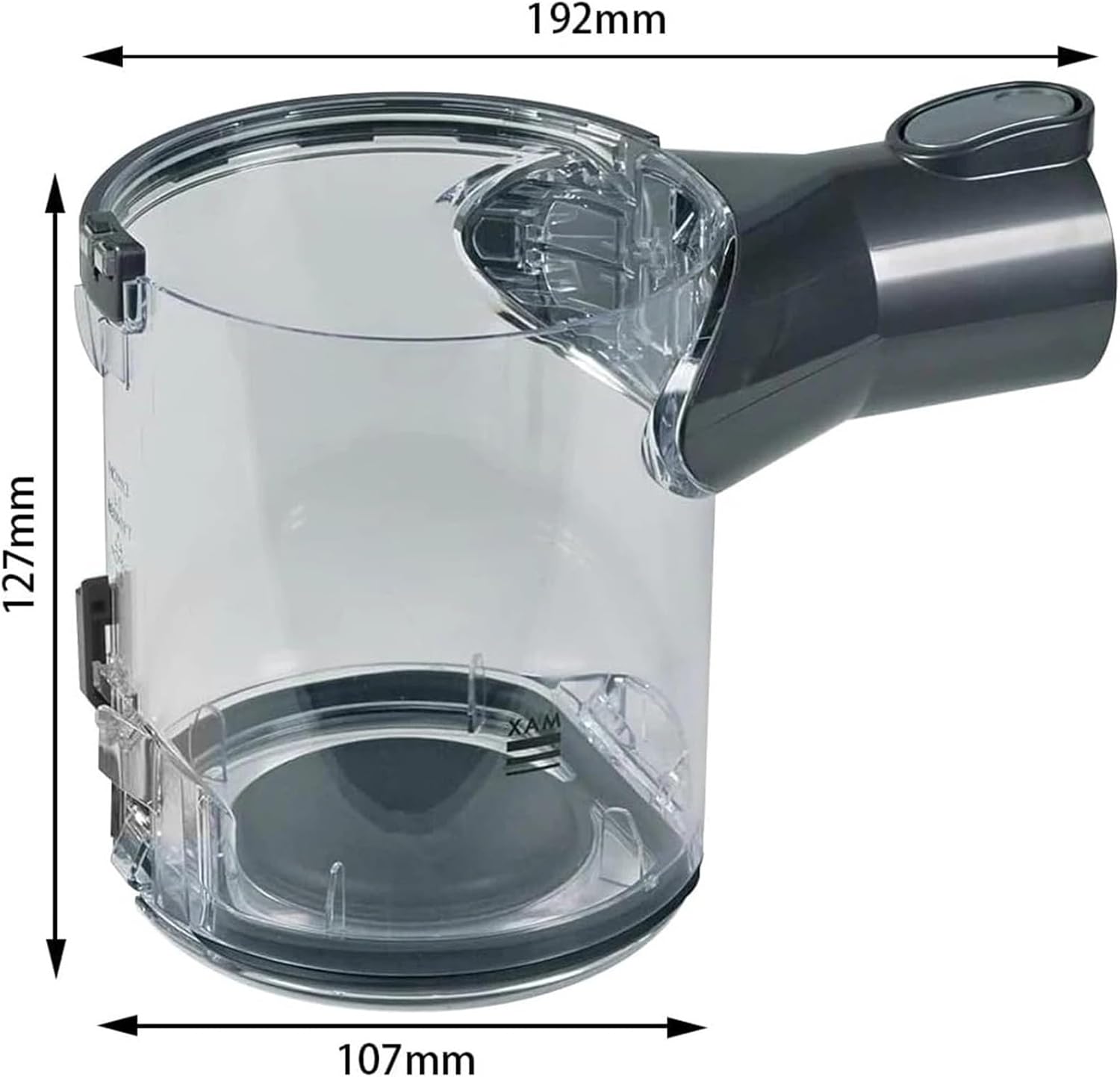 Replacement Dust Bin, Compatible with Dyson V6, DC58, DC59, DC61, DC62, SV03, HHo8, SV07, Vacuum Cleaner Parts