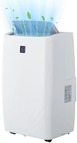 GAOMON 14000BTU Portable Air Conditioners Cool Up to 750 Sq.Ft, 4 in 1 Portable AC Unit/Dehumidifier/3 speeds fan/Sleep Mode, with Remote Control and Window Kit