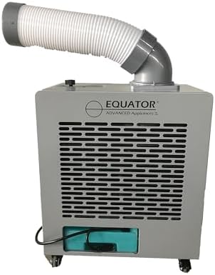 Equator Portable Air conditioner Spot Cooler, 7000 BTU, Outdoor Unit with Casters, IP24 Rated, 110V