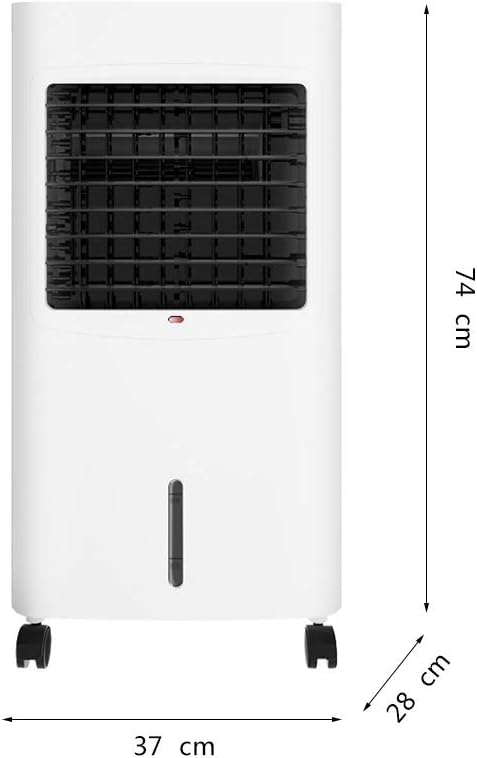 Portable Air Conditioner Fan Air Cooler, Evaporative Misting Humidifier Portable With Remote Control Air Conditioner Fan And Bladeless Noiseless Fan, For Office, Dorm, Room(Free Ice Tray)