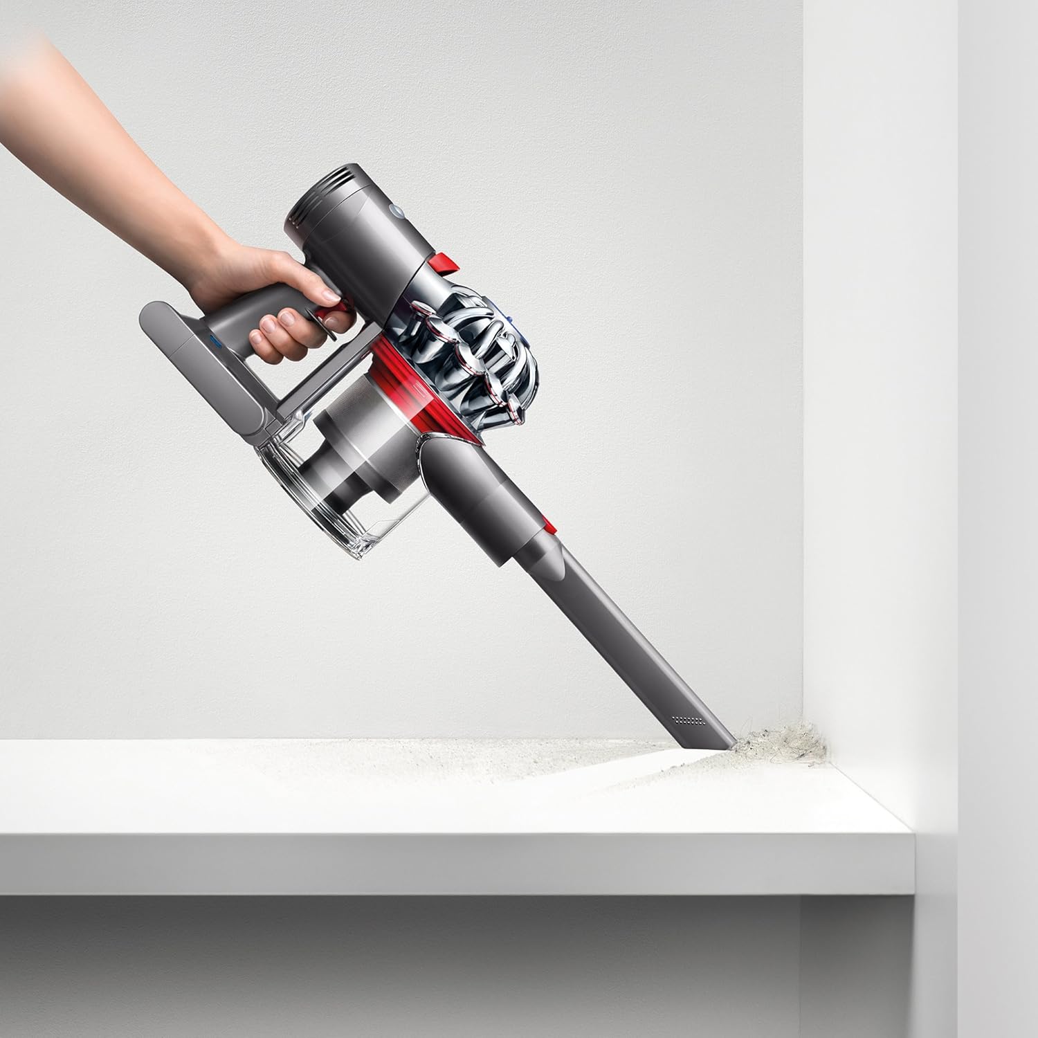 Dyson V7 Trigger Cordless Hand Vacuum Iron/Nickel- (Renewed)