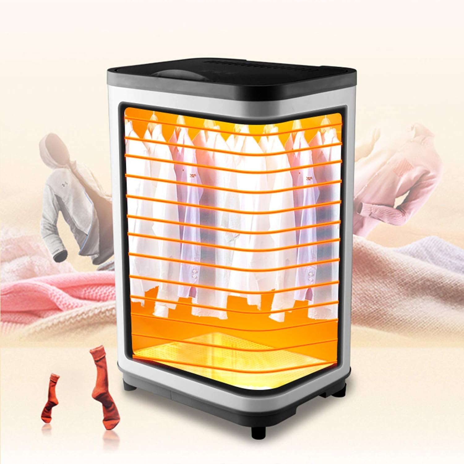 Portable Clothes Dryer, Travel Clothes Drye, Clothes Dryer, Portable Dryer for Apartments, Mini Electric Clothes Drying