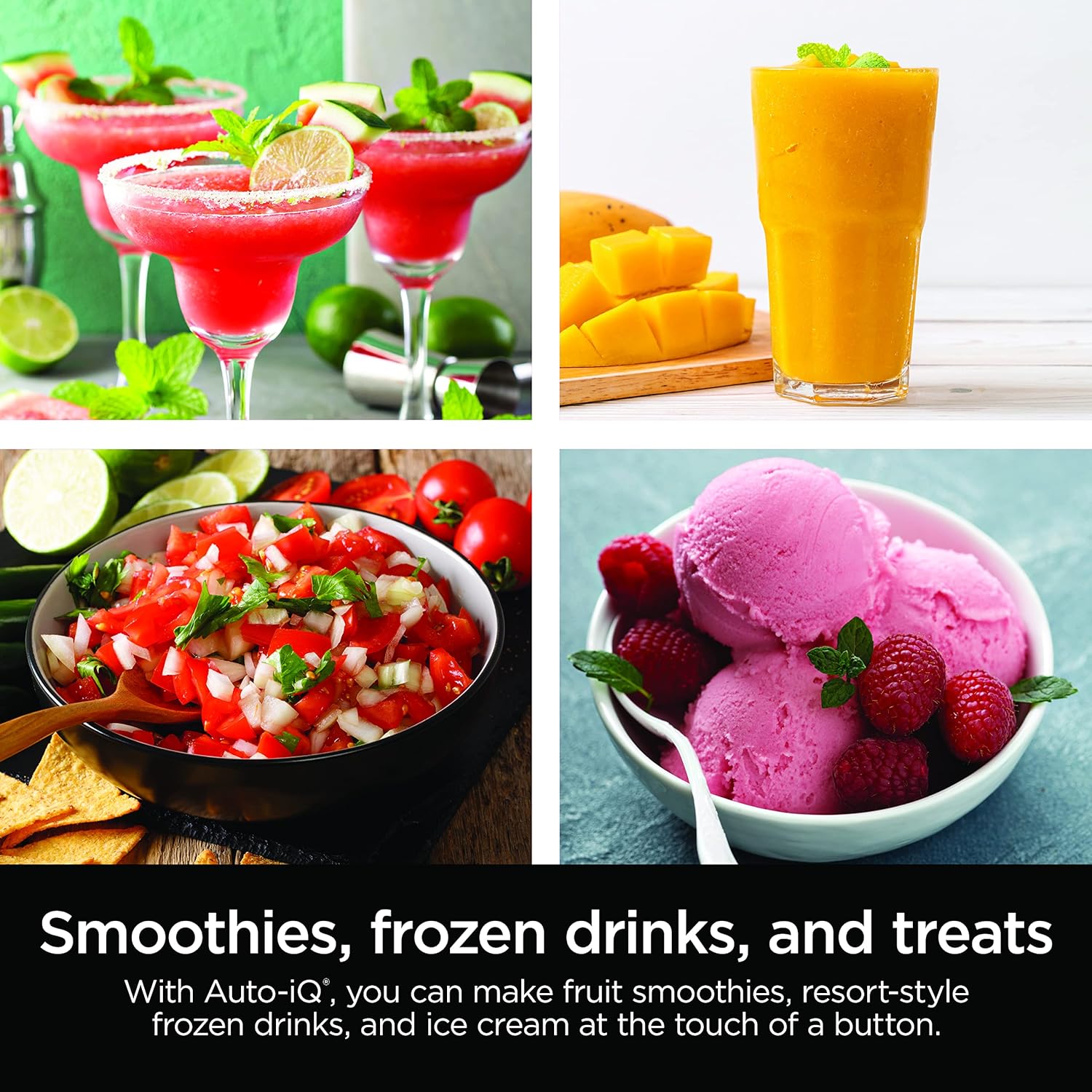 PNAEUT Ninja Professional Plus Blender with Auto-iQ, Black/Grey, 72oz (BN701C)