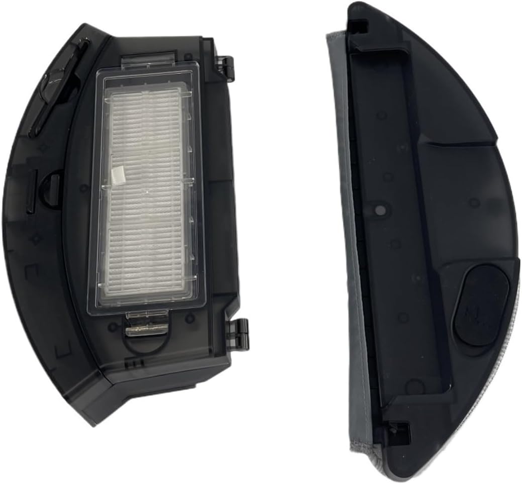 Q6 Robot Vacuum Cleaner Spare Parts，Compatible for HONITURE，Water Tank Mop Support Dust Box Replacement Spare Parts(C)
