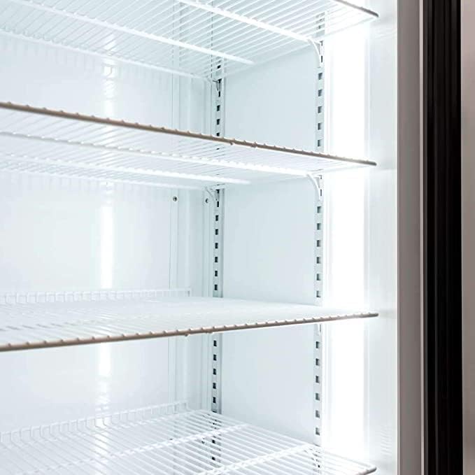 Commercial 3 Glass Door Merchandiser Refrigerator-Upright Beverage Cooler with LED Lighting
