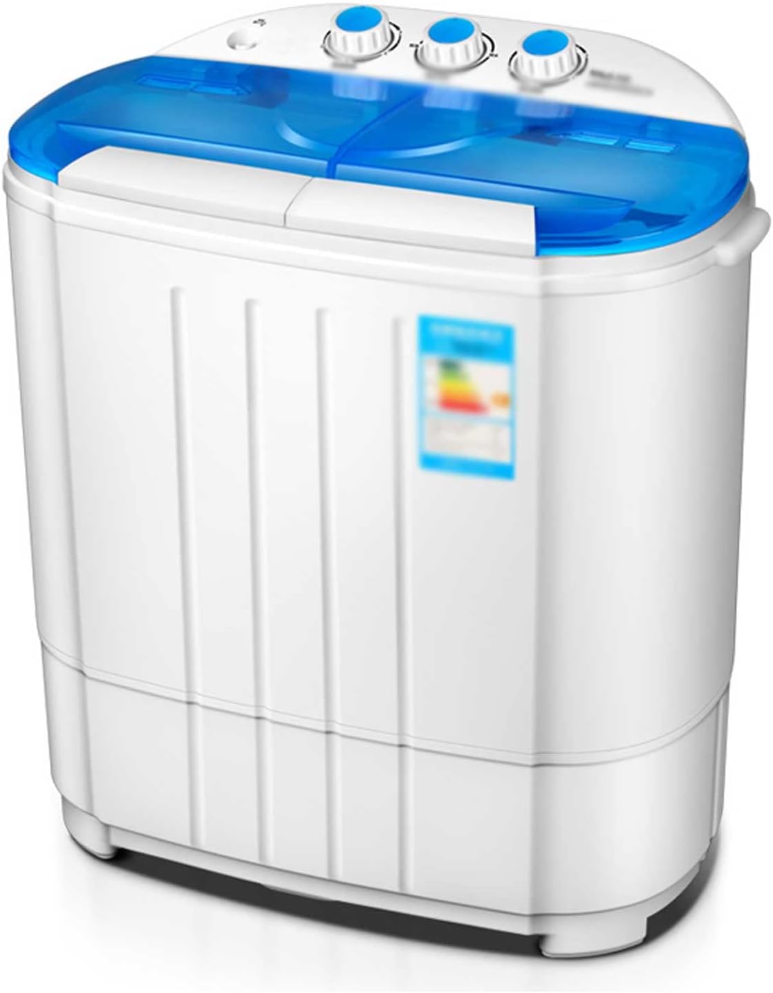 Compact Washing Machine 3.6 Kg Household Small Automatic Laundry Machine Portable Silent Double Barrel Clothes Washer Suitable for Small Clothes Such As Socks and Underwear