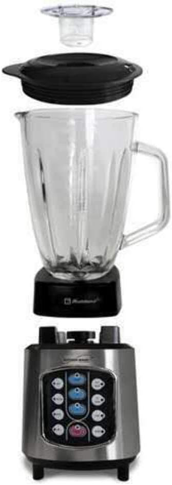 Koblenz LKM-8510 EVI 1.5-Liter Kitchen Magic Collection 10 Blending Programs Glass Jar Blender, One Size, Black