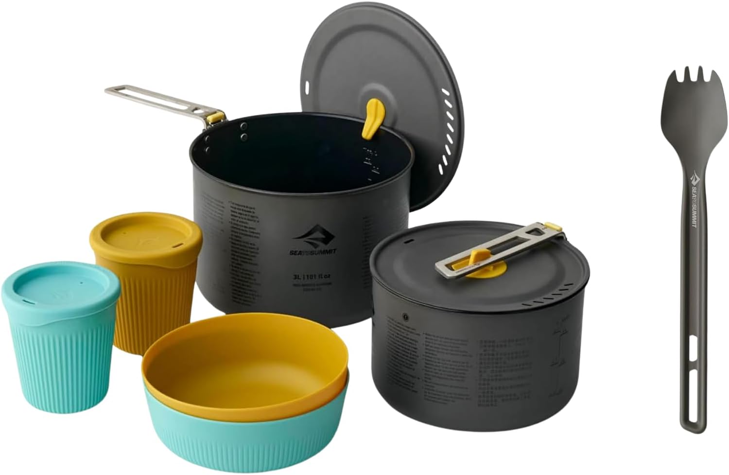 Sea to Summit Two Pot Cook Set and Spork