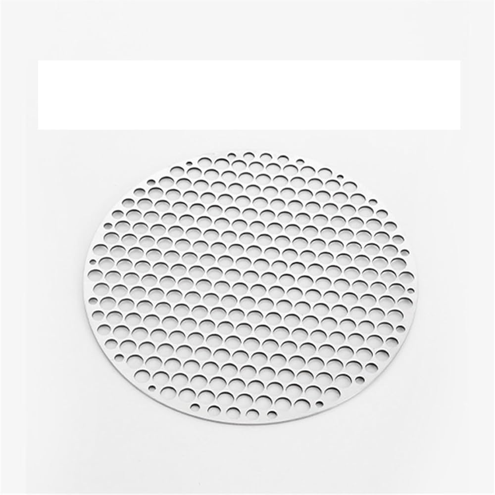 Stainless Steel BBQ Grill Mesh - Round Roast Nets for Bacon, Fish & Vegetables - Durable Camping Barbecue Accessory - Perfect Grill Tool for Outdoor Cooking
