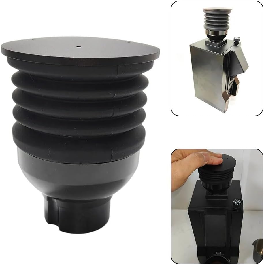 1pc Coffee Beans Single Dose Hopper Grinder Blow Bean Bin Cleaning Tool Silicone Black For Eureka Coffee Machine Kitchen Tools