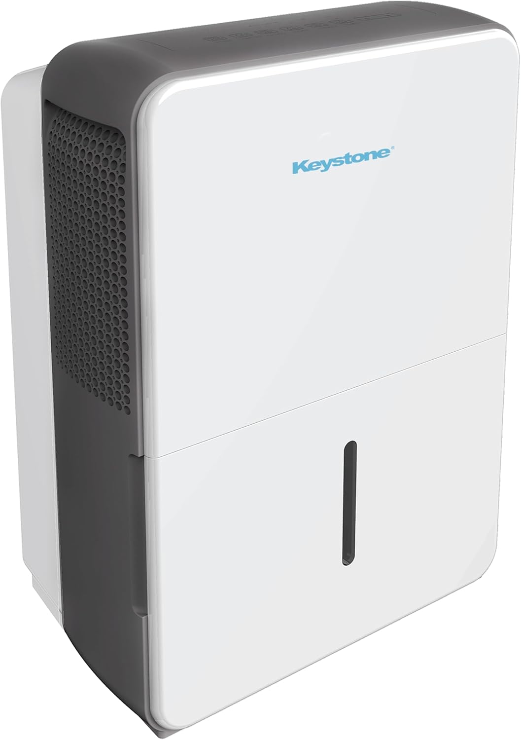 Keystone Energy Star 22-Pint Portable Dehumidifier for Large Rooms up to 1,500 Sq.Ft. with Auto-Shutoff & Timer, Quiet and Moisture Absorber For Basement, Garage, Living Room