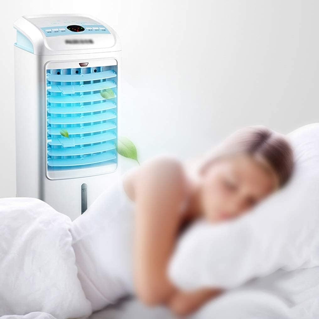 Air Cooler for Home Office Air coolers Evaporative Coolers, Portable Air Conditioner Evaporative With Remote Control Misting Humidifier Fan And Bladeless Noiseless Fan,For Office, Dorm, Room