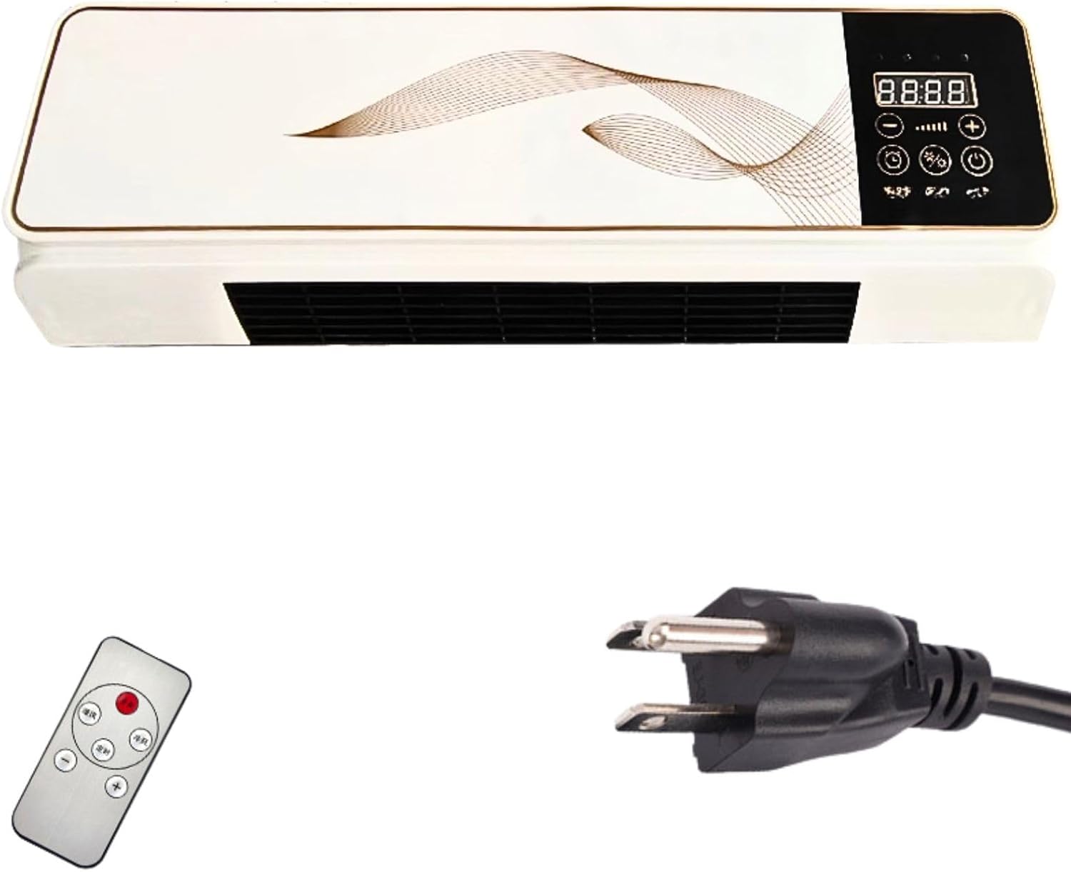 Portable Air Conditioners Fan Wall Ac And Heater Combo Unit With Remote Conditioner Fan For Home Office Bedroom