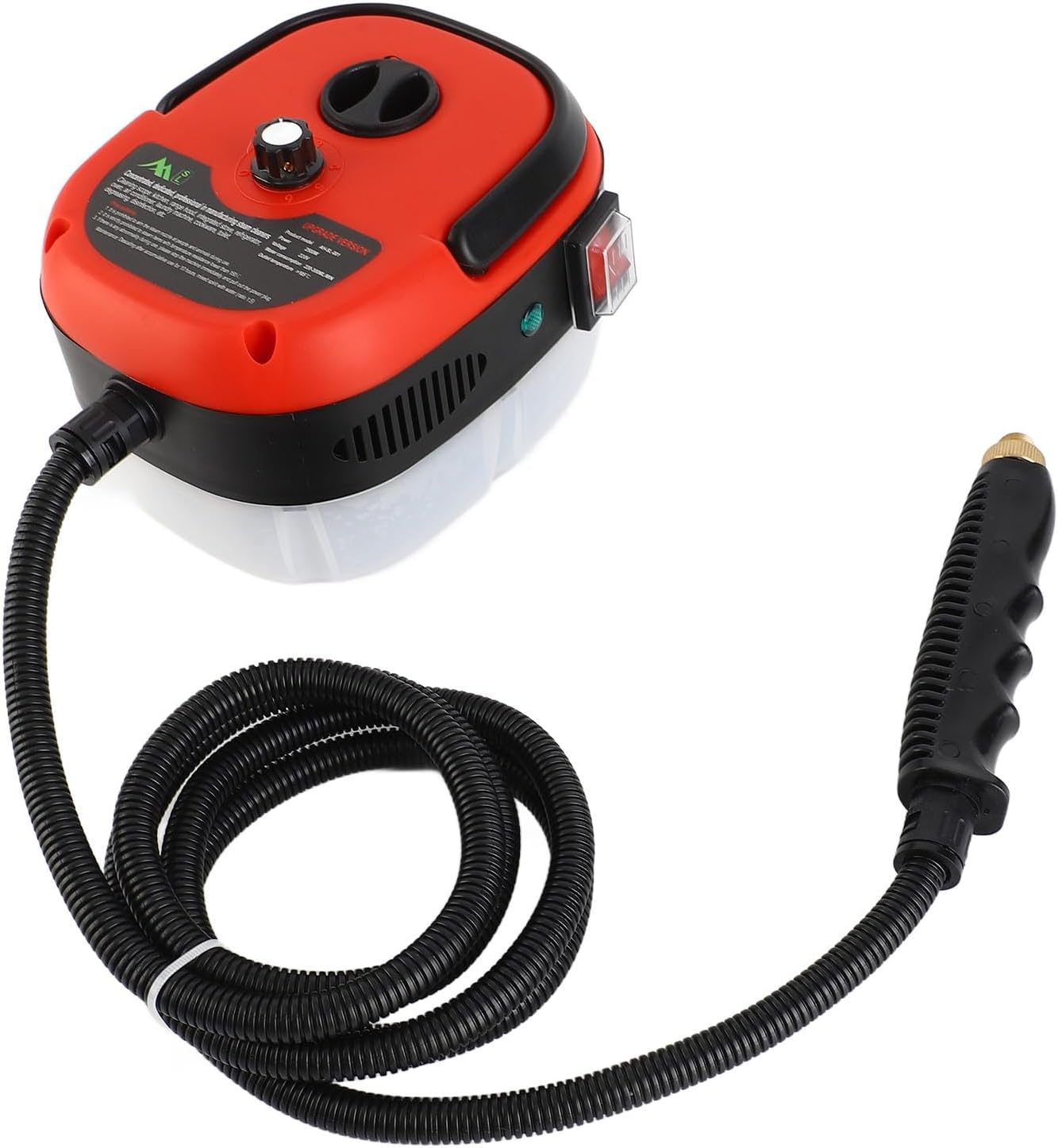 ZJchao Steam Cleaner, 2500W Portable High Temperature Pressurized Steam Cleaning Machine Handheld Steam Cleaner Steam Cleaner for Home with Brush Heads for Kitchen Furniture Bathroom