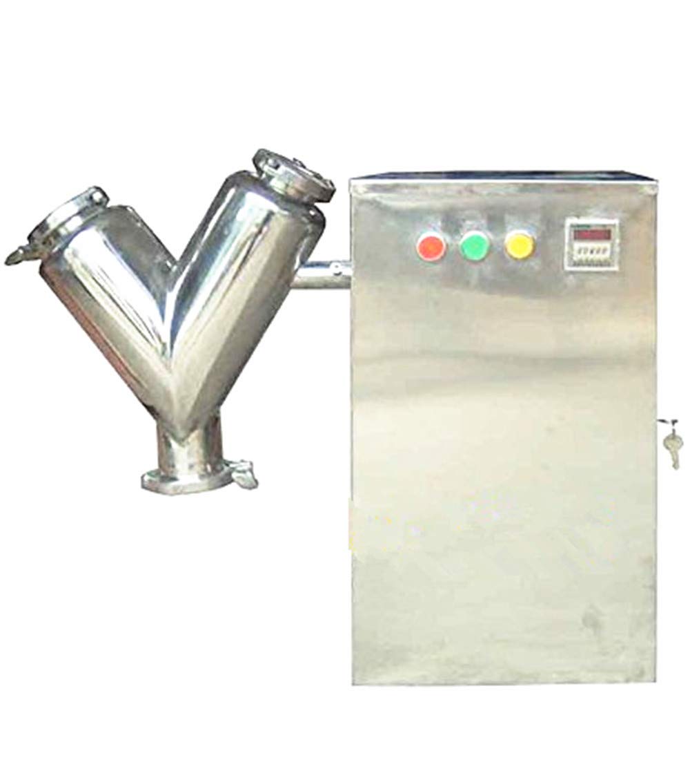 YiFun Trade VH-8 P-o-w-d-e-r Mixer Mixing Machine 3.2L 2.44kg V Type P-o-w-d-e-r Blender Blending Machine (110V)