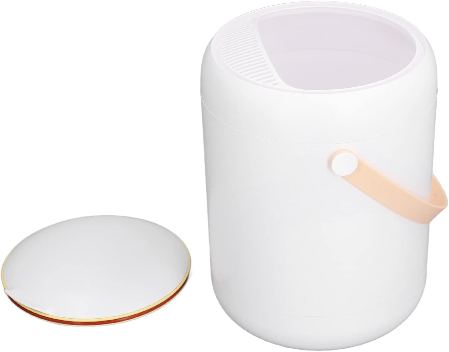 Portable Mini Washer and Spin Dryer Machine - 3L Intelligent Underwear Laundry Washer for Apartment, Camping, RV (White)