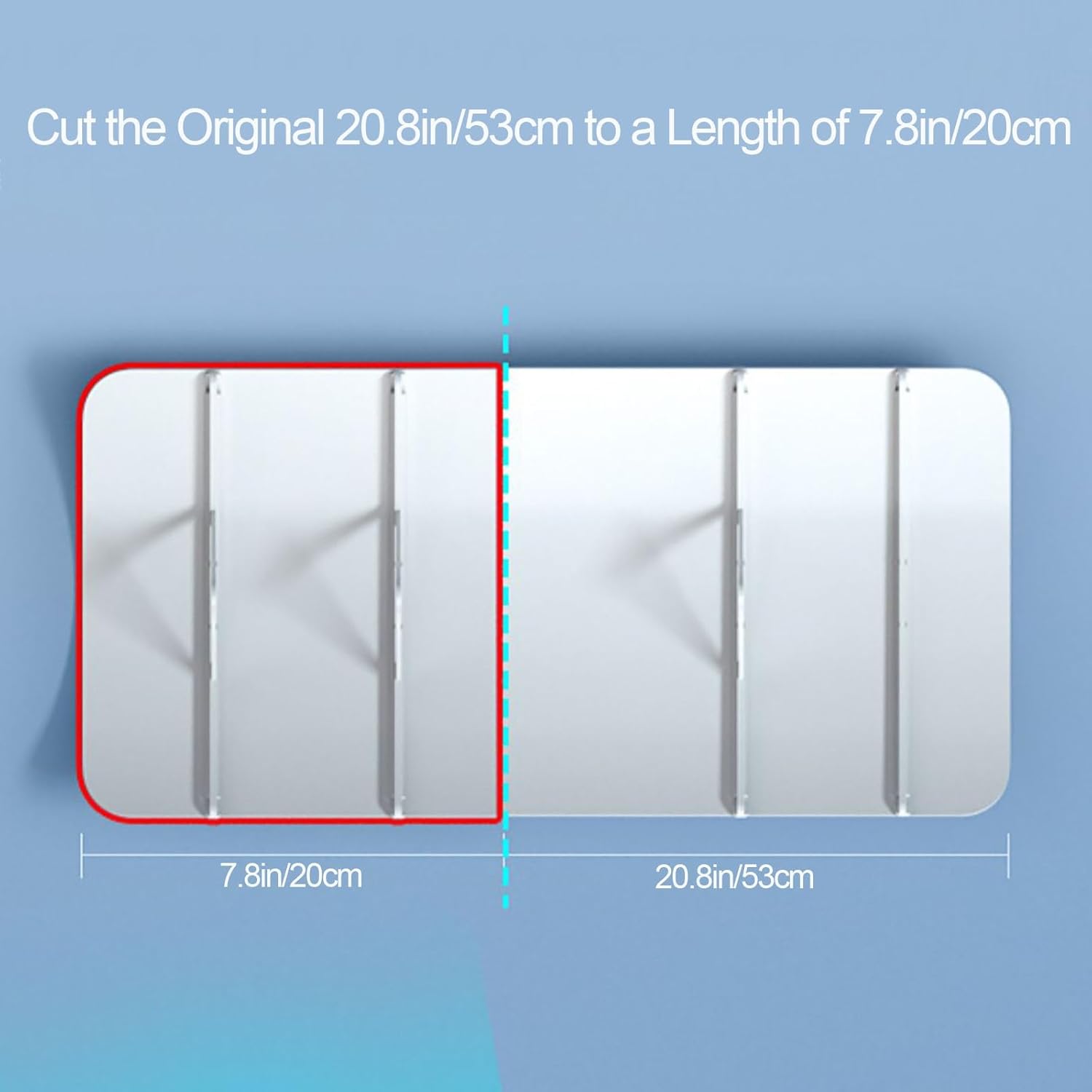 Window Air Conditioner Deflector,window Air Conditioner Side Panels,Prevent Direct Blowing Of Cold Air, Croppable.