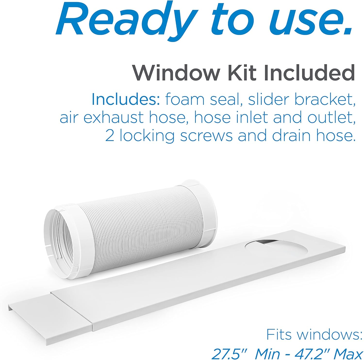 Commercial Cool 12,000 BTU Portable Air Conditioner with Heat and Remote Control