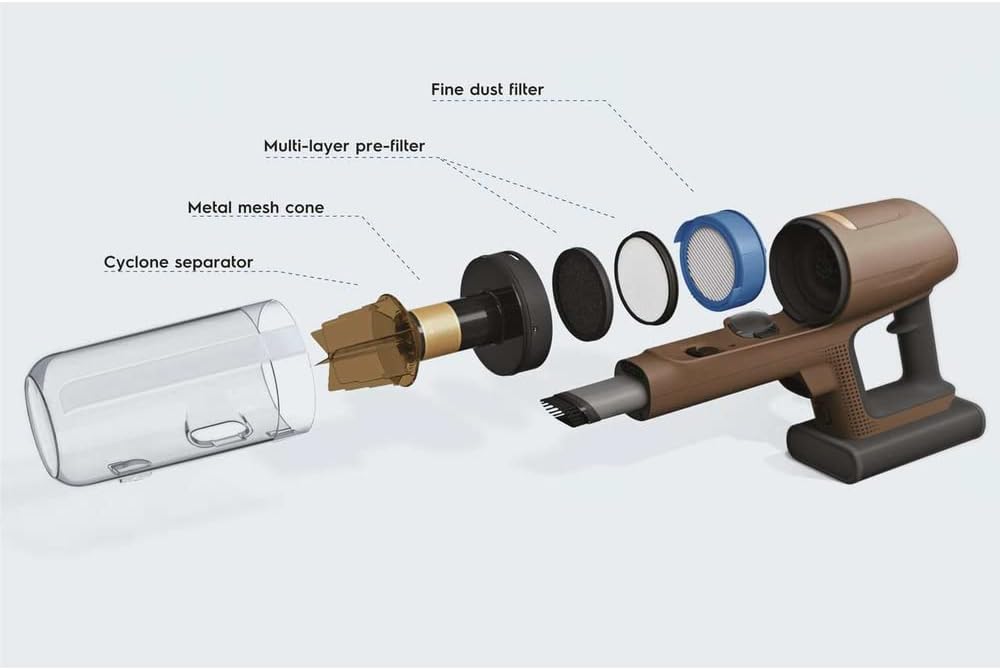 Electrolux Ultimate800, EHVS85W3AM, Complete Home Lightweight Cordless Stick Vacuum, Motorized Nozzles, 5-Step Filtration, LED Smart Display, for Floors, Upholstery, Mattresses, in Mahogany Bronze