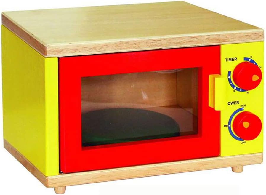 Viga Trendy Design Wooden Microwave Oven