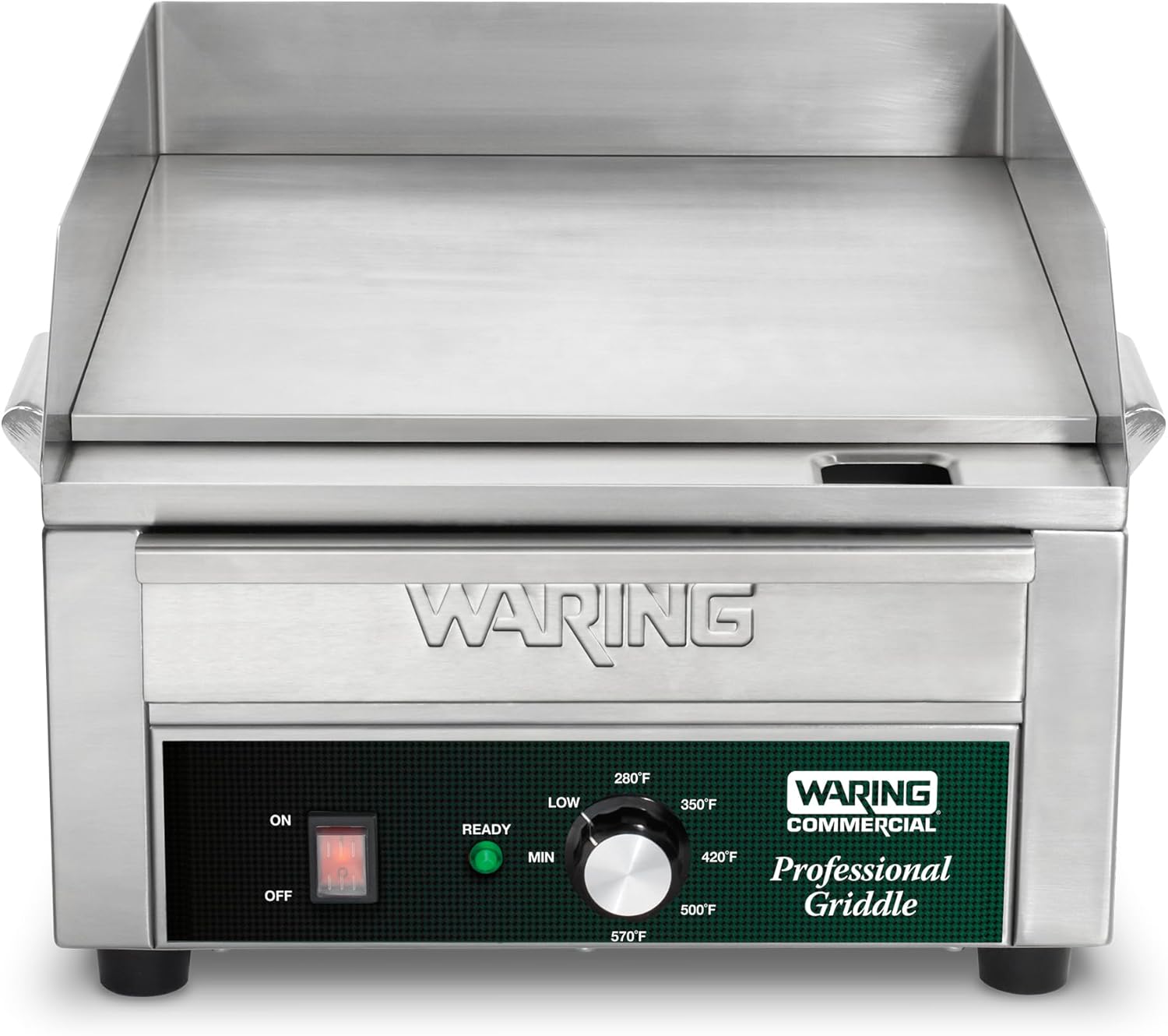 Waring Commercial WGR140X Countertop Electric Griddle, 14