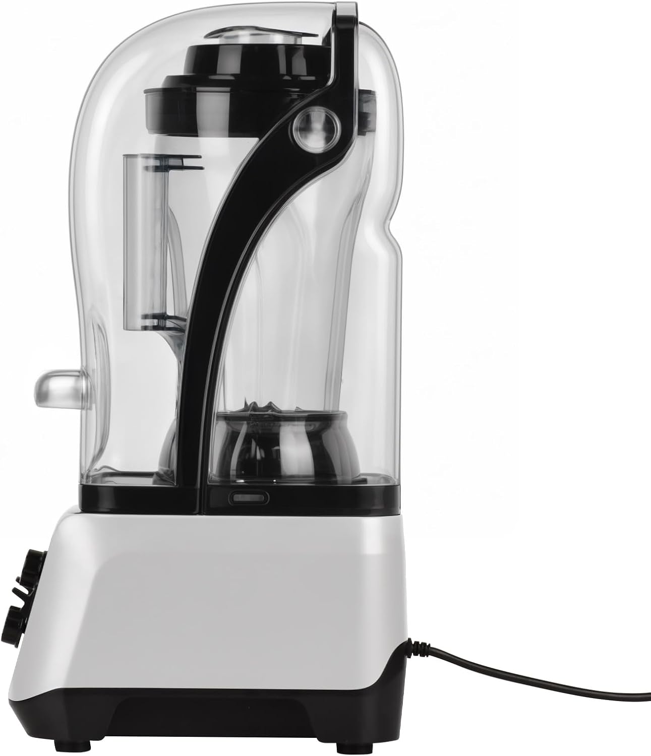 ADVWIN Quiet Commercial Blender with Soundproof Shield, Countertop Blender Blenders for Kitchen with 153oz Jar, Self-Cleaning Blenders for Restaurant, Smoothies, Ice Crush