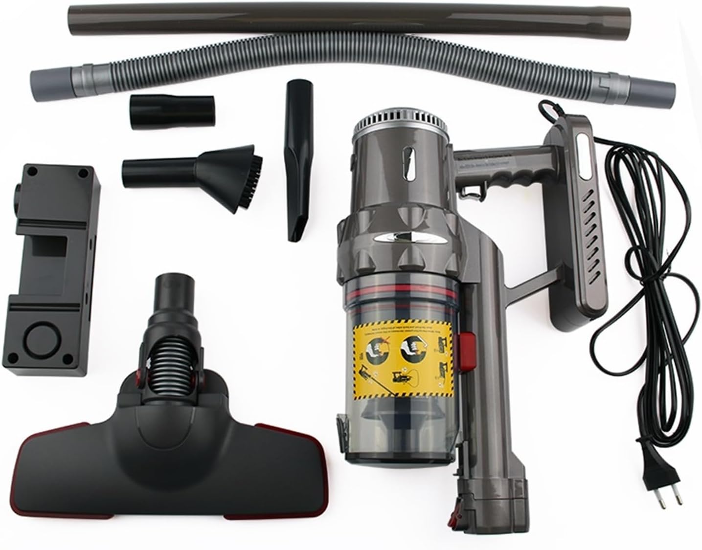 Wireless Vacuum Cleaner 16000Pa Powerful Suction Handheld Cordless Recharable Floor Dust Collector Carpet Sweeper For Beginnners DIY Use(With cable)