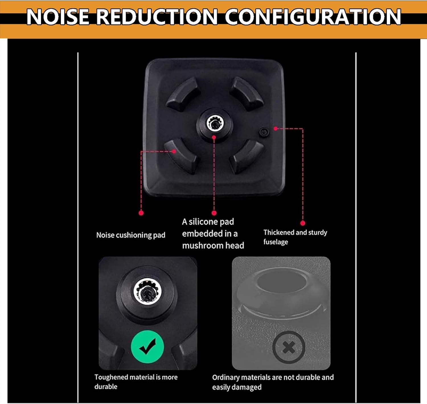 Electric Stand Mixer, Countertop Blenders Smoothie Maker, Food Processors with 5MM Soundproof Cover & Double Stirring Blades,For Kitchen