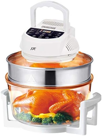 SO-2005A: Digital Convection Oven with Extender Ring and 6 Pre-programmed Settings