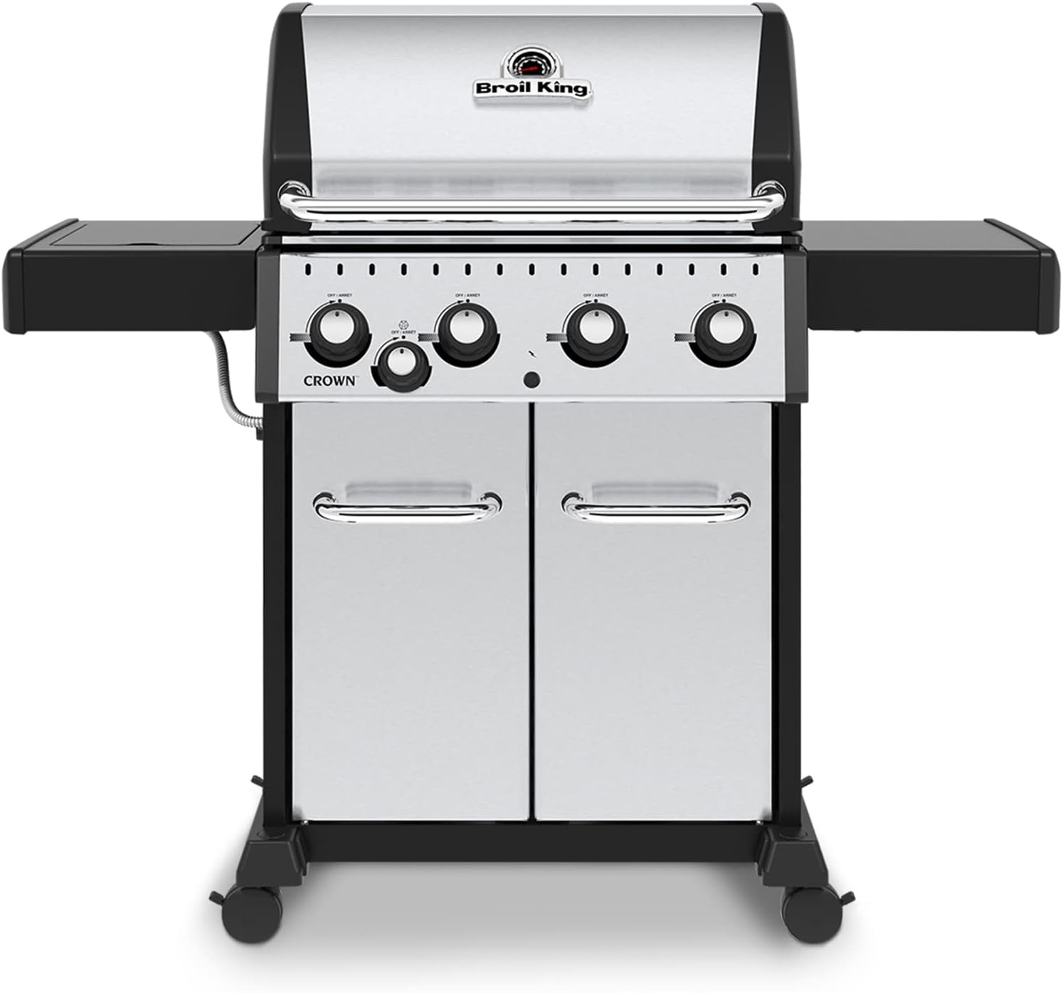 Broil King 865367 Crown S 440, Natural Gas (NG), Stainless Steel, Black