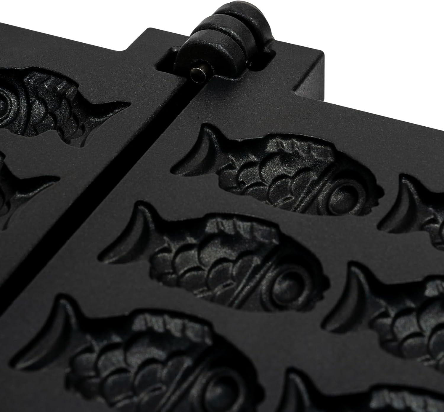 12PCS Mini Pancakes Maker Machine, 110V Fish-Shaped Electric Pancake Makers - Double-sided Constant Temperature Heating, Commercial Pancake maker, Non-Stick Small Household Kitchen Appliance