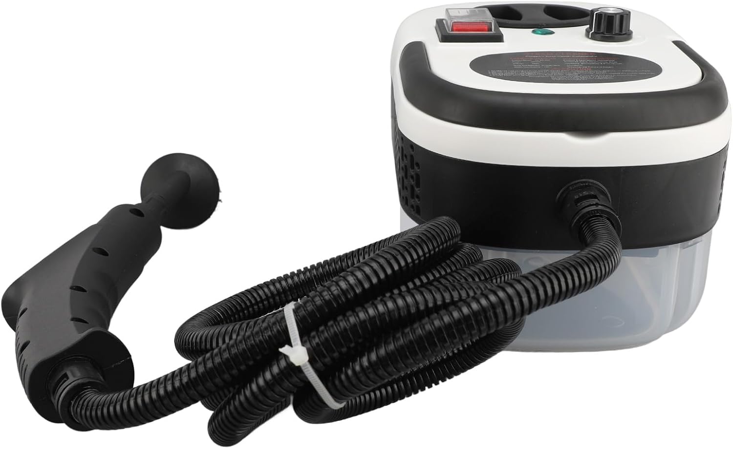 2500W 6 Gears Handheld Steam Cleaner, 360 Degree Steamer High Pressure High Temp Steam Cleaner with 1.2L Water Steam Machine for Grease, Dirt, Dust (US Plug 110V)