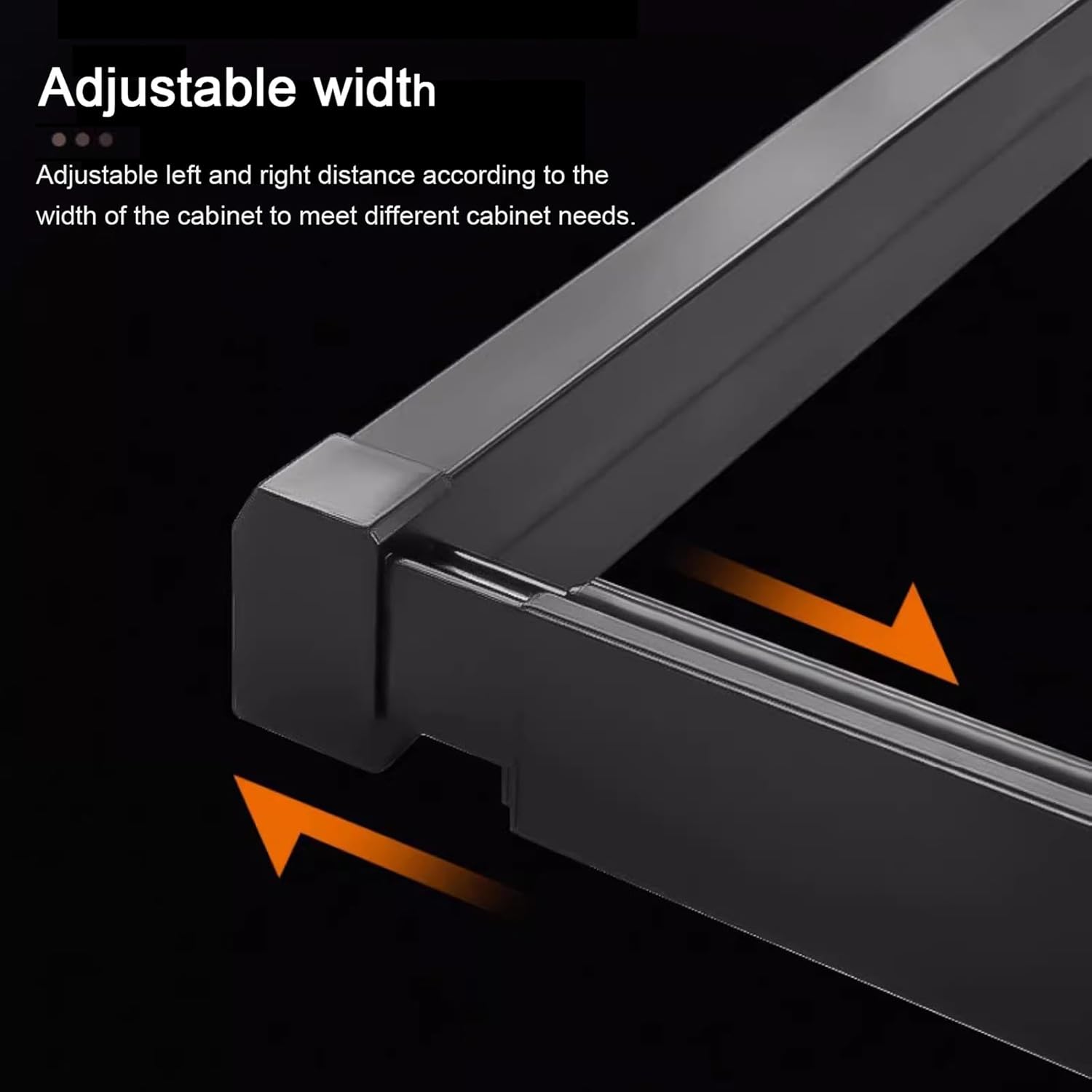 Above Washing Machine Drying Rack Aluminium Alloy Hidden Pull Out Trousers Rack Drawer, Extendable Pants Rack Space Saving Organizer for Wardrobe, Length Adjustable