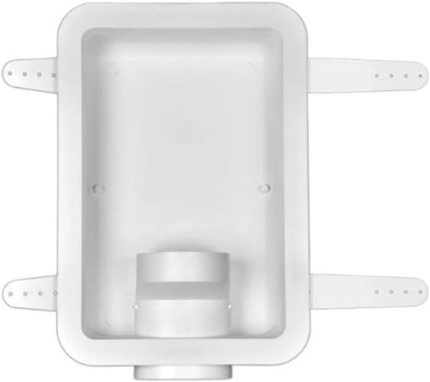 DRB4XZW Recessed Dryer Vent Box - for Dundas Jafine White Dryer Wall Box Replacement