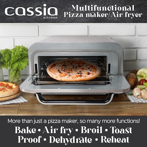 Cassia Countertop Electric Air Fryer Pizza Oven, 12