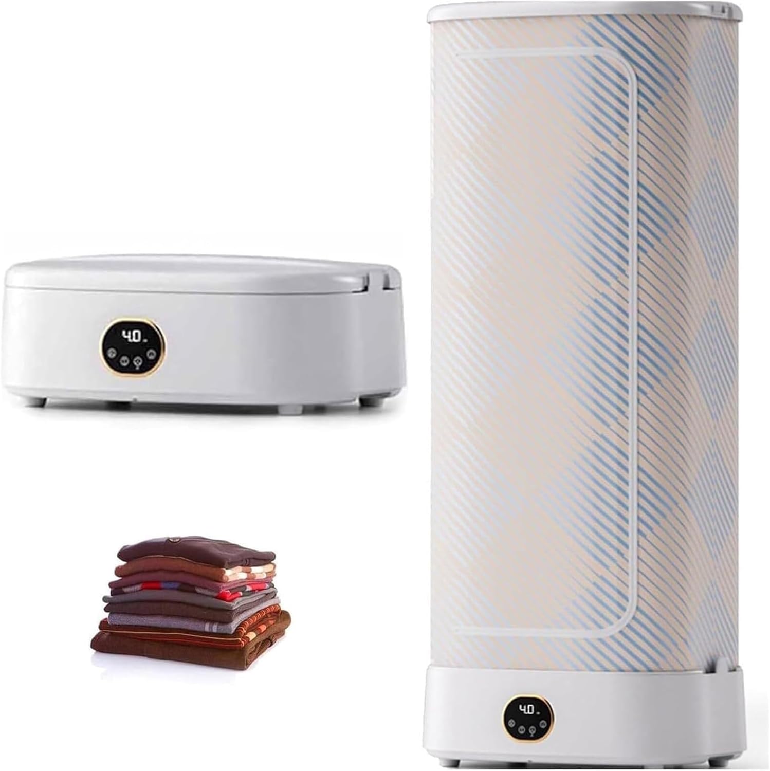 Portable Steam Automatic Ironing Machine, Vertical Steam Iron,with Remote Control for Clothes and Fabrics for Quick Wrinkle Removal