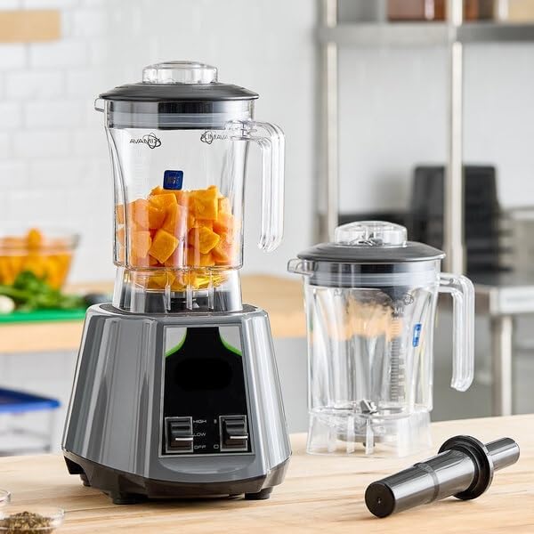 BL2T482J Commercial Blender, 2 hp, 1500W, Toggle Control, 2 Tritan™ Containers, 48 oz, 120V