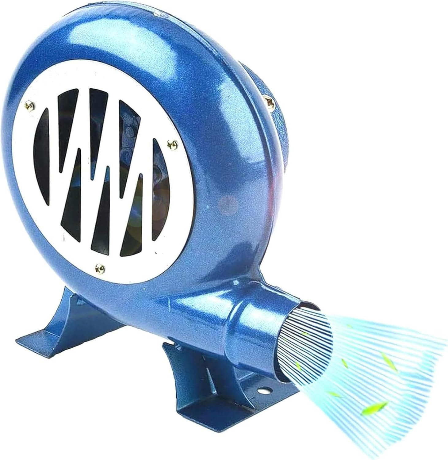 Heavy Duty Manual Forge Blower, Hand Crank Blacksmith Forge Blower - Iron Gear Popcorn Fan Manual Fan, Outdoor Cooking Barbecue Fire Bellows, For Camping Grill Starter Flame Exciter Accessories(350W)