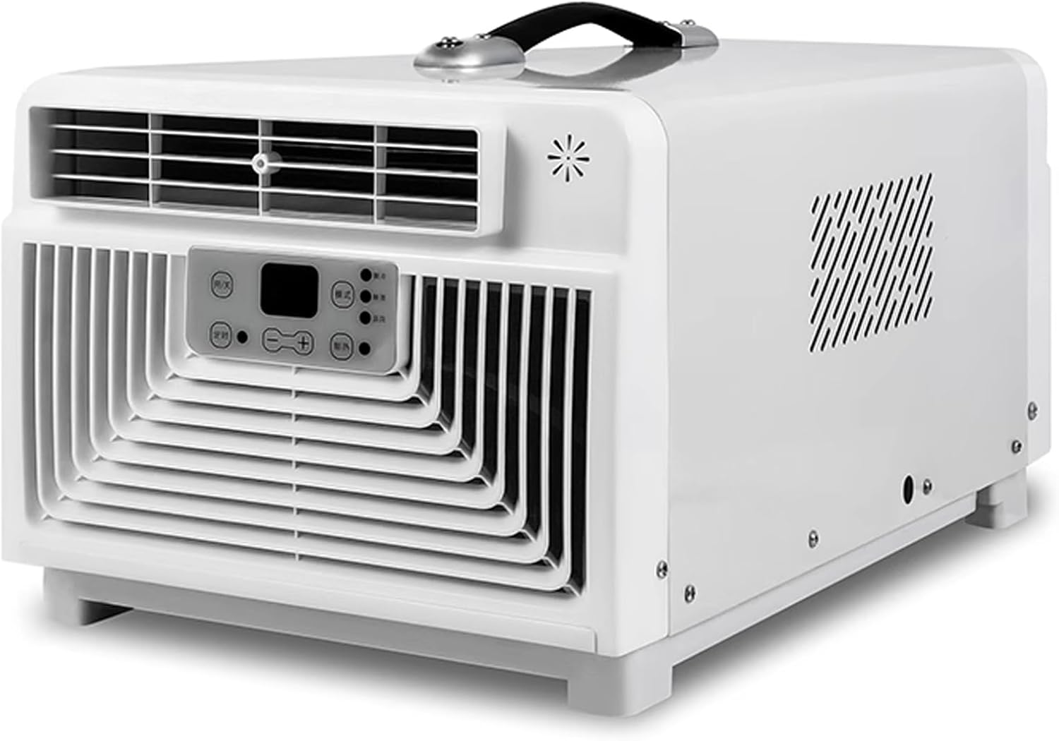 Portable Air Conditioner 3-in-1 AC Unit with Panel Control and Remote Control 1-12H Timer Coverage Area 6 Square Meters Evaporative Air Cooler for Home Office(110v)