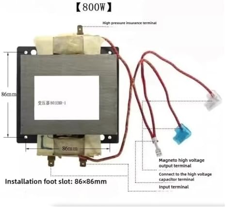 Compatible For Midea Microwave Oven Computer Board Transformer 801EMR-1