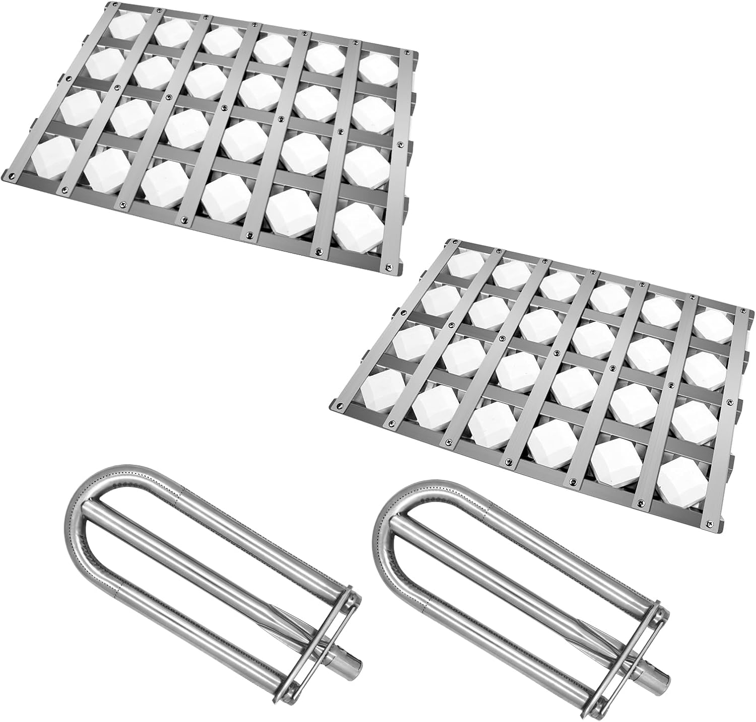 Kalomo Grill Burners Grill Briquette Tray for Alfresco Grill ALX2-30C, ALX2-42C, ALX2-42RFG, ALX2-56, ALX2-56BFG, 18.125