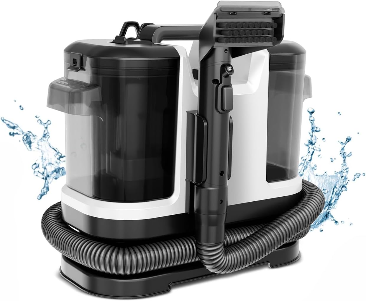 KIKETECHFabric Cleaning Vacuum Cleaner, Powerful Stick Vacuum, 8 in 1 Vacuum Cleaners, Rechargeable Vacuum Pet for Hair, Carpet, Hardfloor，Y10