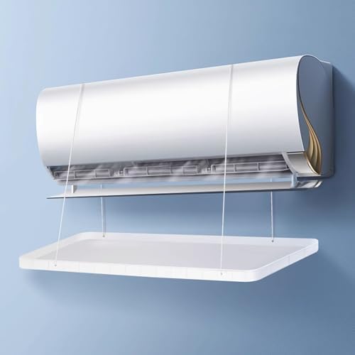 Drip Tray with Drain, Universal Air Conditioner Drain Kit, Plastic Tray for Window Air Conditioners and Mini Splits(300cm)