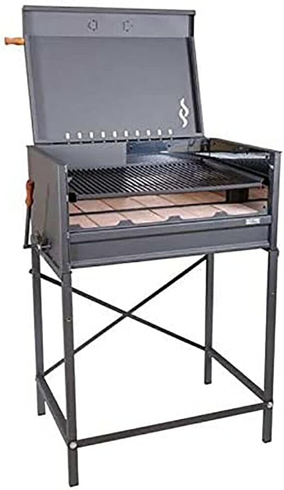 30in. Argentinian-Style Gaucho Grill - Black - 26in.