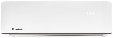 Klimare 12,000 BTU 23.1 SEER2 Ductless Mini Split Inverter A/C with All Inclusive 15' Installation Kit, Wall Bracket, Electrical Disconnect Tight Whip (230V)