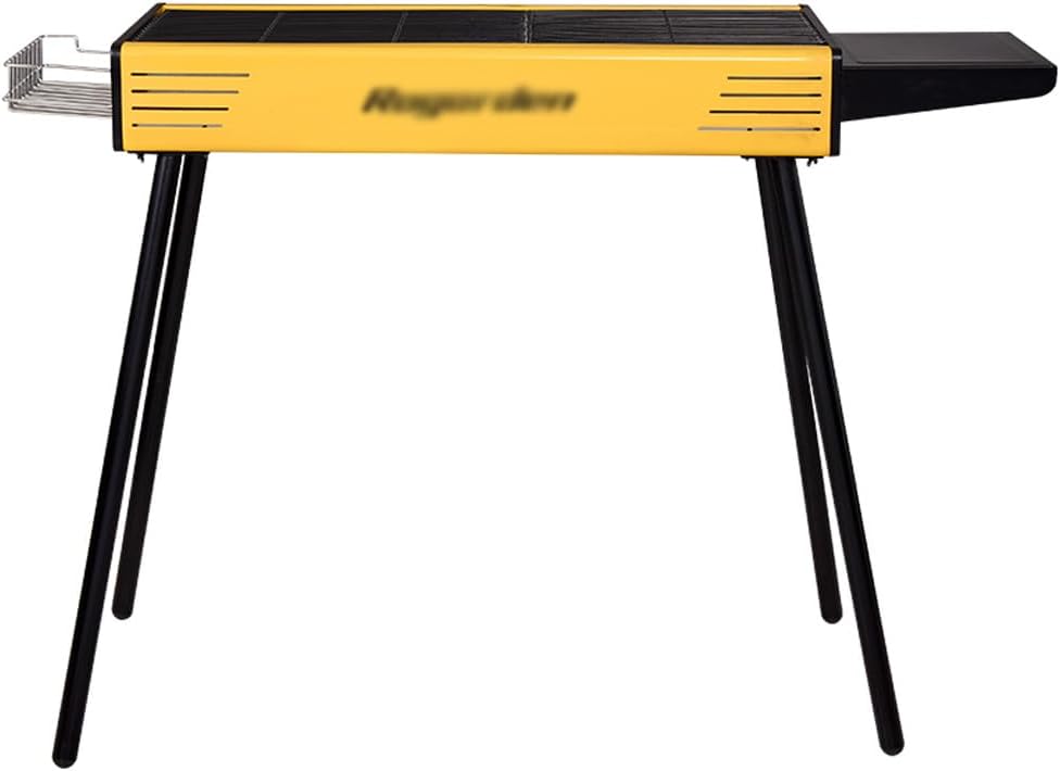 Camping Grill Enamel Barbecue Shelf, Detachable Barbecue Grill, BBQ Tool for Courtyard Picnic Camping Tailgating Outdoor Grill