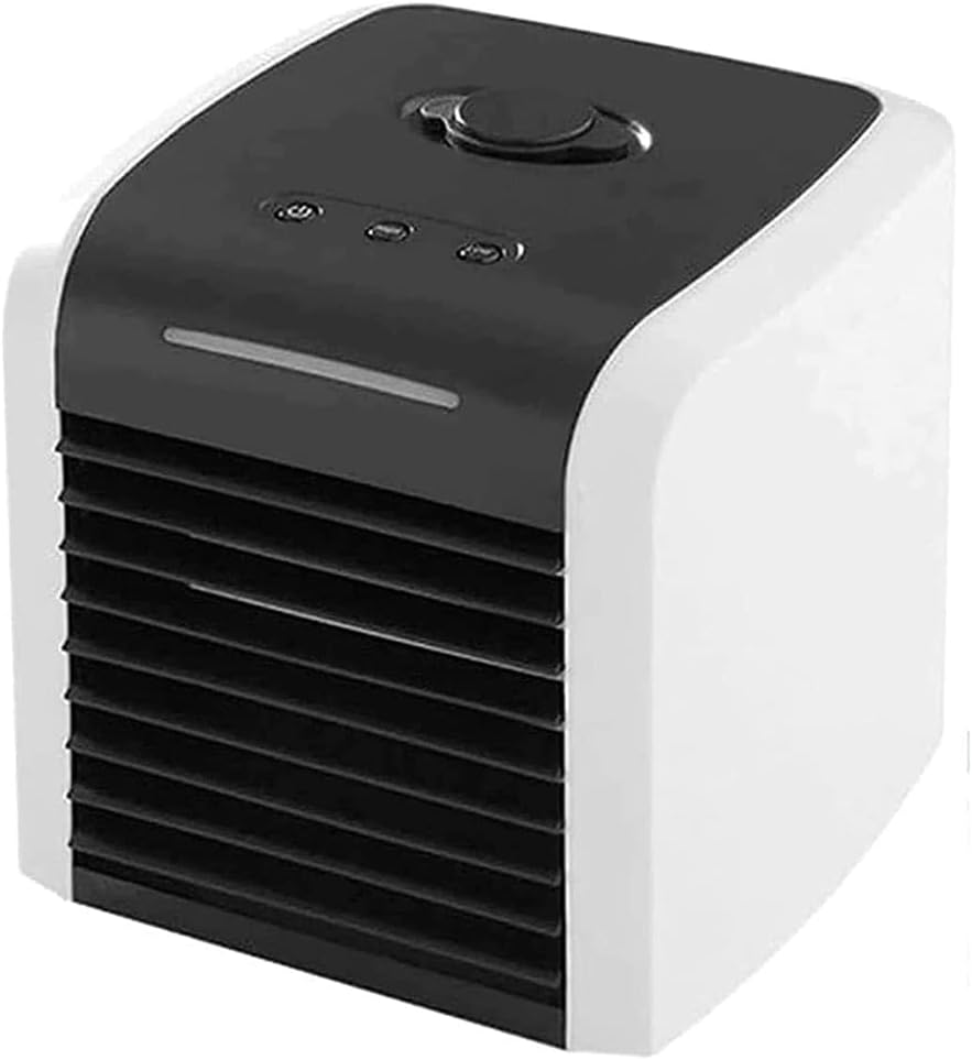 Portable Air Conditioner, Mini Air Fan USB Desk Fan with 3 Speeds, Personal Air Cooler for Office Room