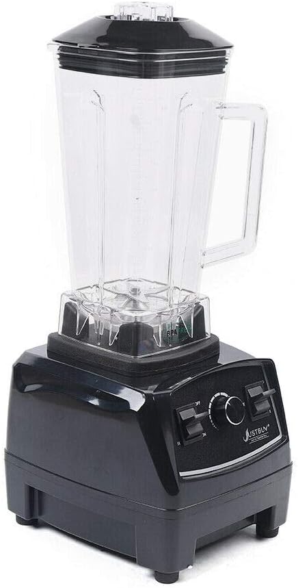 Blender Professional Countertop Blender, 2200W High Speed Smoothie Blender for Shakes and Smoothies, High Power Blender 2L Cups commercial blender, Smoothie Maker (Black)
